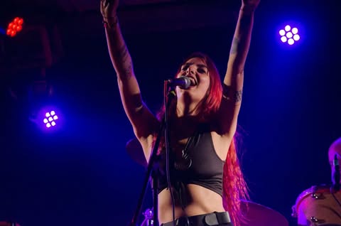 Agustina en concierto